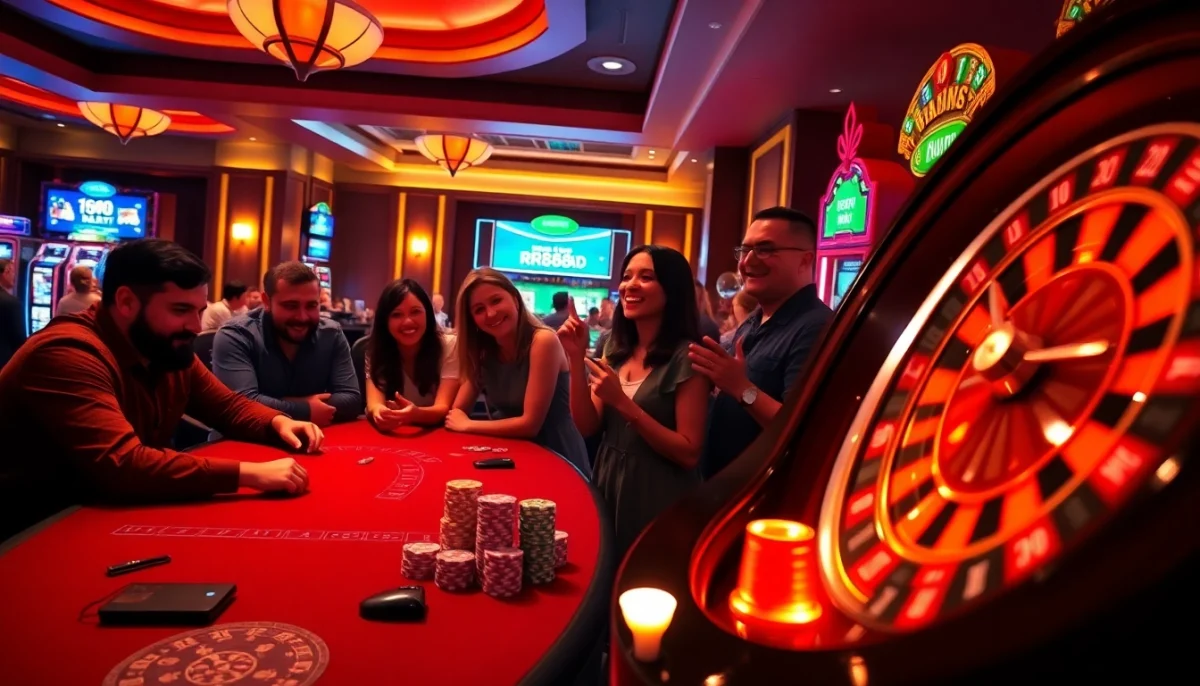 Experience thrilling gameplay at https://rr88rd.com/ with intense poker matches and vibrant slot machines.